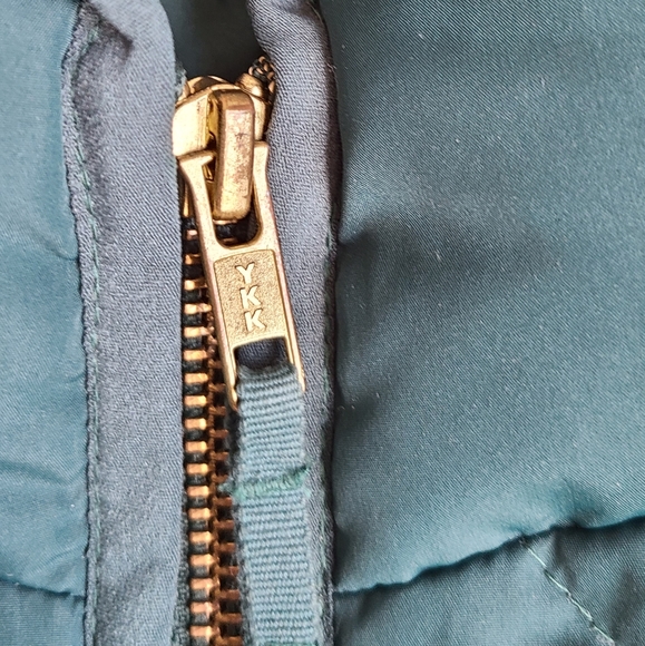 J.Crew Green Quitled Down Vest - Picture 5 of 6